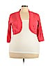 I.N. Studio Pink Shrug Size 22 - photo 1
