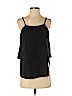 Paper Crane 100% Polyester Black Sleeveless Blouse Size S - photo 1