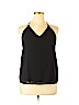 Unbranded 100% Polyester Black Sleeveless Blouse Size 1X - photo 1