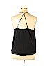 Unbranded 100% Polyester Black Sleeveless Blouse Size 1X - photo 2