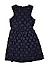 Assorted Brands 100% Cotton Polka Dots Blue Dress Size 10 - photo 1