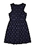 Assorted Brands 100% Cotton Polka Dots Blue Dress Size 10 - photo 2