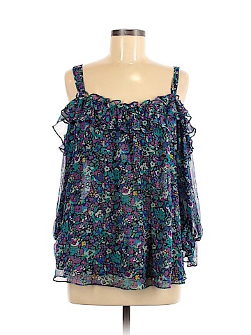 Nanette Lepore 3/4 Sleeve Silk Top (view 1)