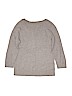 Gap 100% Cotton Solid Gray Pullover Sweater Size M (youth) - photo 2