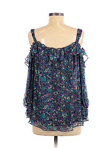 Nanette Lepore 3/4 Sleeve Silk Top (view 2)