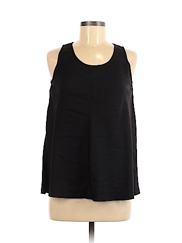 Donna Karan New York Sleeveless Silk Top (view 1)