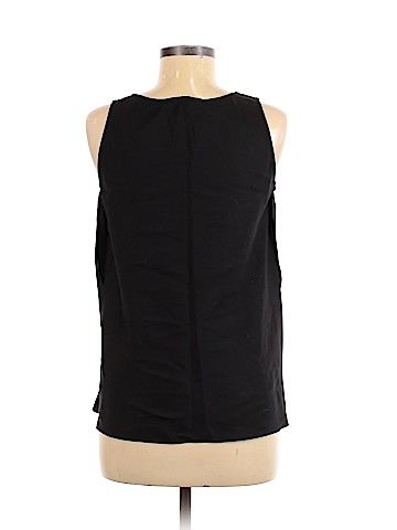 Donna Karan New York Sleeveless Silk Top (view 2)