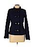 H&M Blue Wool Coat Size 6 - photo 1
