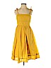 Point Sur 100% Cotton Yellow Casual Dress Size 4 - photo 1
