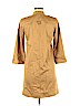 Diane von Furstenberg 100% Cotton Tan Casual Dress Size 4 - photo 2