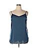 Sonoma Goods for Life 100% Polyester Blue Sleeveless Blouse Size XL - photo 1