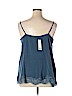 Sonoma Goods for Life 100% Polyester Blue Sleeveless Blouse Size XL - photo 2