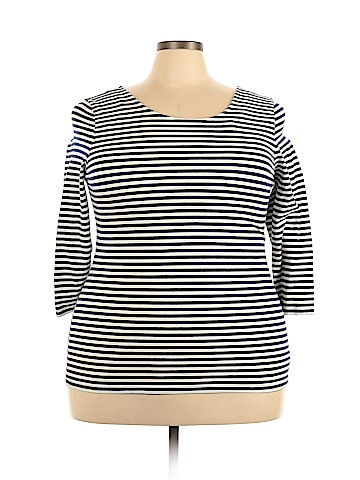 Forever 21 Plus 3/4 Sleeve Top (view 1)