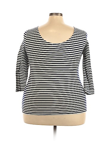 Forever 21 Plus 3/4 Sleeve Top (view 2)