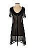 LACAUSA 100% Viscose Black Casual Dress Size XS - photo 1