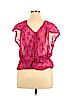 No Boundaries Pink Short Sleeve Top Size XL - photo 2