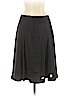 H&M 100% Polyester Black Casual Skirt Size 8 - photo 2