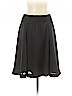 H&M 100% Polyester Black Casual Skirt Size 8 - photo 1