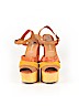 Jeffrey Campbell Orange Heels Size 9 - photo 2