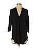 Lush Black 3/4 Sleeve Blouse Size XS - photo 1
