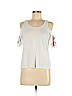 American Eagle Outfitters 100% Cotton White Short Sleeve Top Size M - photo 1