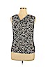 Chaps Black Sleeveless Blouse Size XL - photo 1