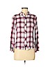Draper James 100% Rayon Red Long Sleeve Button-Down Shirt Size 4 - photo 1