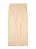 Assorted Brands 100% Cotton Solid Tan Khakis Size 12 - photo 1