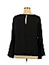 Who What Wear 100% Polyester Black Long Sleeve Blouse Size 1X - photo 2