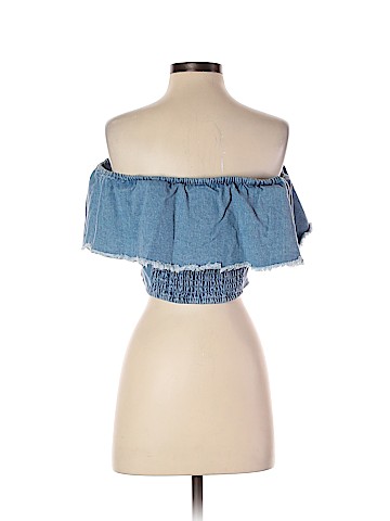 American Eagle Outfitters Short Sleeve Blouse (view 2)