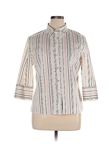Mac & Jac 3/4 Sleeve Button-Down Shirt (view 1)