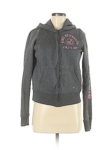 Victoria's Secret Pink Zip Up Hoodie (view 1)