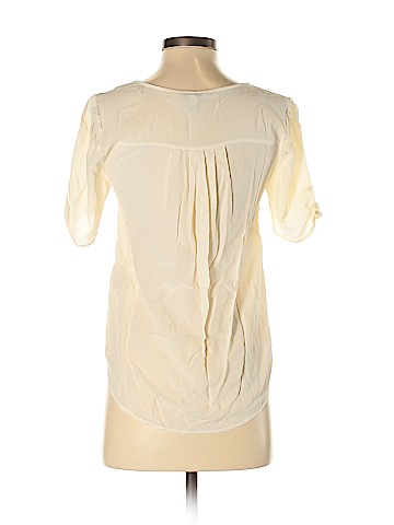 Joie Short Sleeve Silk Top (view 2)