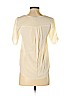 Joie 100% Silk Ivory Short Sleeve Silk Top Size XS - photo 2
