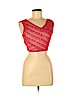 BCBGMAXAZRIA Red Sleeveless Blouse Size M - photo 1