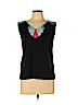 Marc by Marc Jacobs 100% Cotton Black Sleeveless Blouse Size L - photo 1