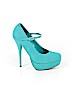 Glaze Blue Heels Size 7 1/2 - photo 1