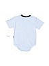 Carter's 100% Cotton Blue Short Sleeve Onesie 3-6 MO / 6 MO - photo 2