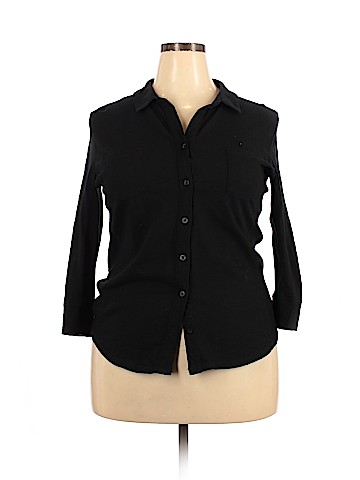 Merona Long Sleeve Button-Down Shirt (view 1)