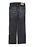 Abercrombie 100% Cotton Solid Blue Jeans Size 11 - 12 - photo 2