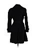 DKNY Black Wool Coat Size 10 - photo 2