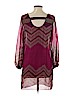 Sweet Storm 100% Polyester Purple Casual Dress Size S - photo 2