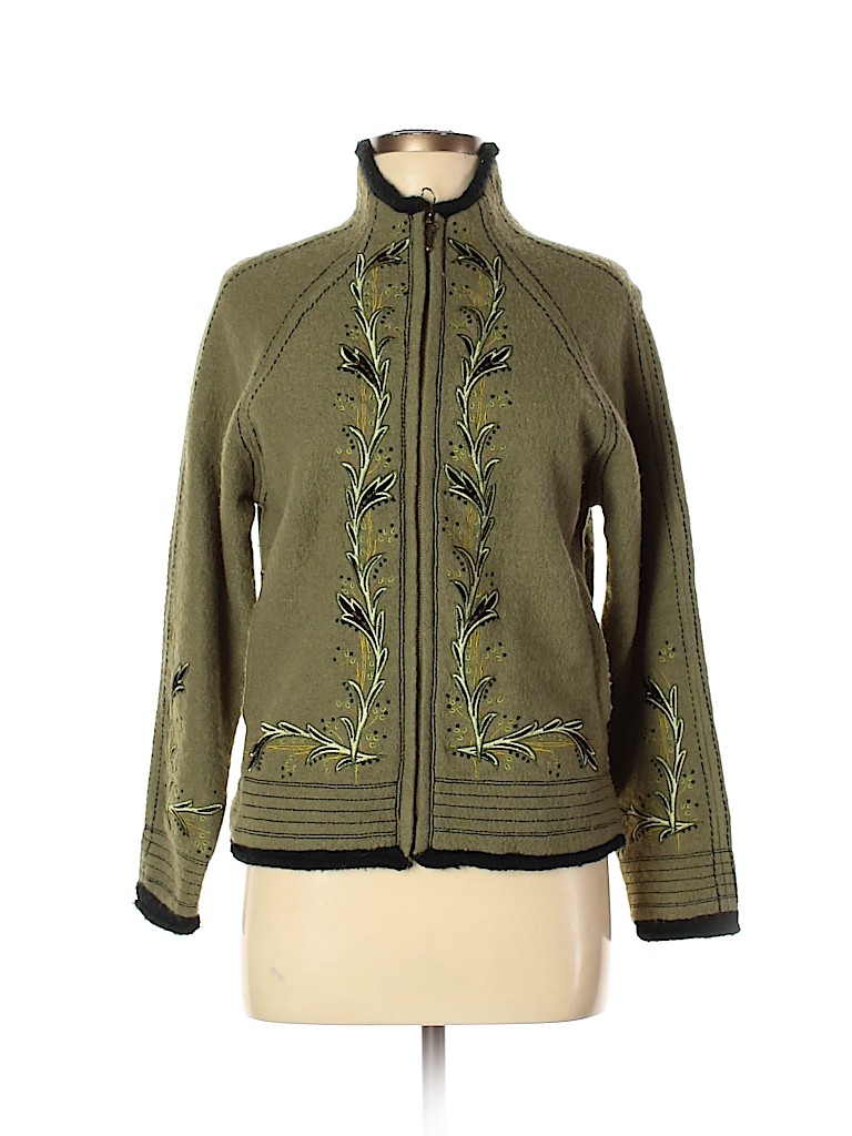 Covelo Clothing Co 100 Wool Solid Green Wool Coat Size S 84 off thredUP