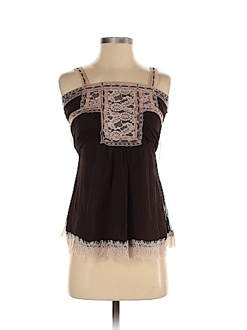 Rebecca Taylor Sleeveless Silk Top (view 1)