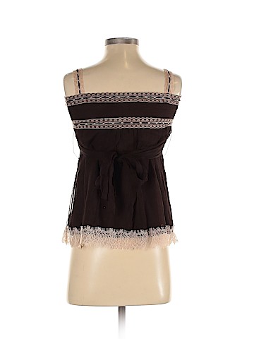 Rebecca Taylor Sleeveless Silk Top (view 2)