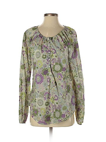 Calypso St. Barth Long Sleeve Blouse (view 1)