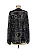 Hale Bob Black Long Sleeve Silk Top Size M - photo 2