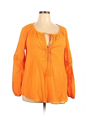 Lane Bryant Long Sleeve Blouse (view 1)