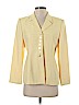 Le Suit 100% Polyester Yellow Blazer Size 4 (petite) - photo 1