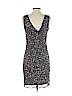 Aidan Mattox 100% Polyester Gray Cocktail Dress Size 4 - photo 2